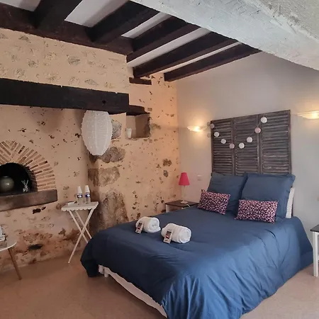 Bed & Breakfast L 'aupinouse Double Pivoine Avec Salle D'eau Privative La Suze-sur-Sarthe