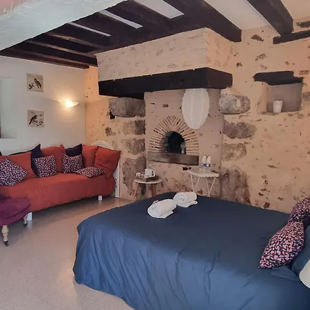 Bed & Breakfast L 'aupinouse Double Pivoine Avec Salle D'eau Privative La Suze-sur-Sarthe